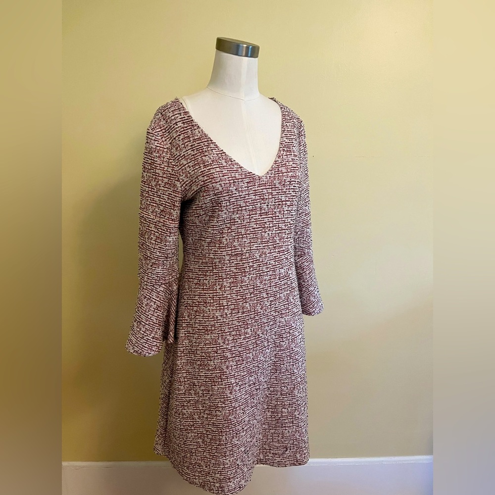 Anthropologie Maeve Bell Sleeve Dress